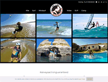 Tablet Screenshot of algarvewatersport.com